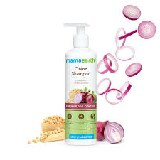 Mamaearth Onion Shampoo with Onion & Plant Keratin for Hair Fall Control