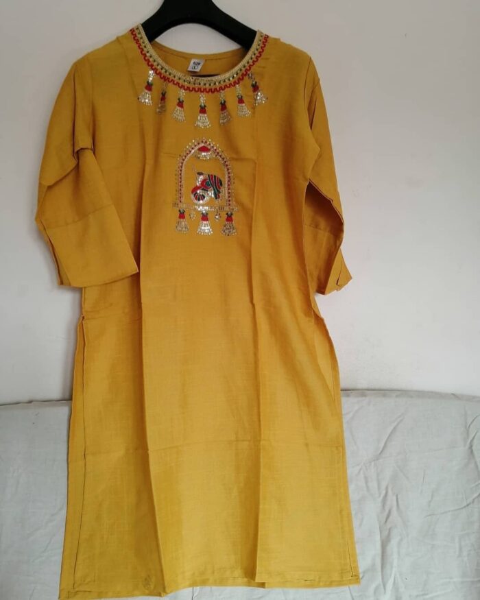 Samvedana Sequence work Kurti - Image 2